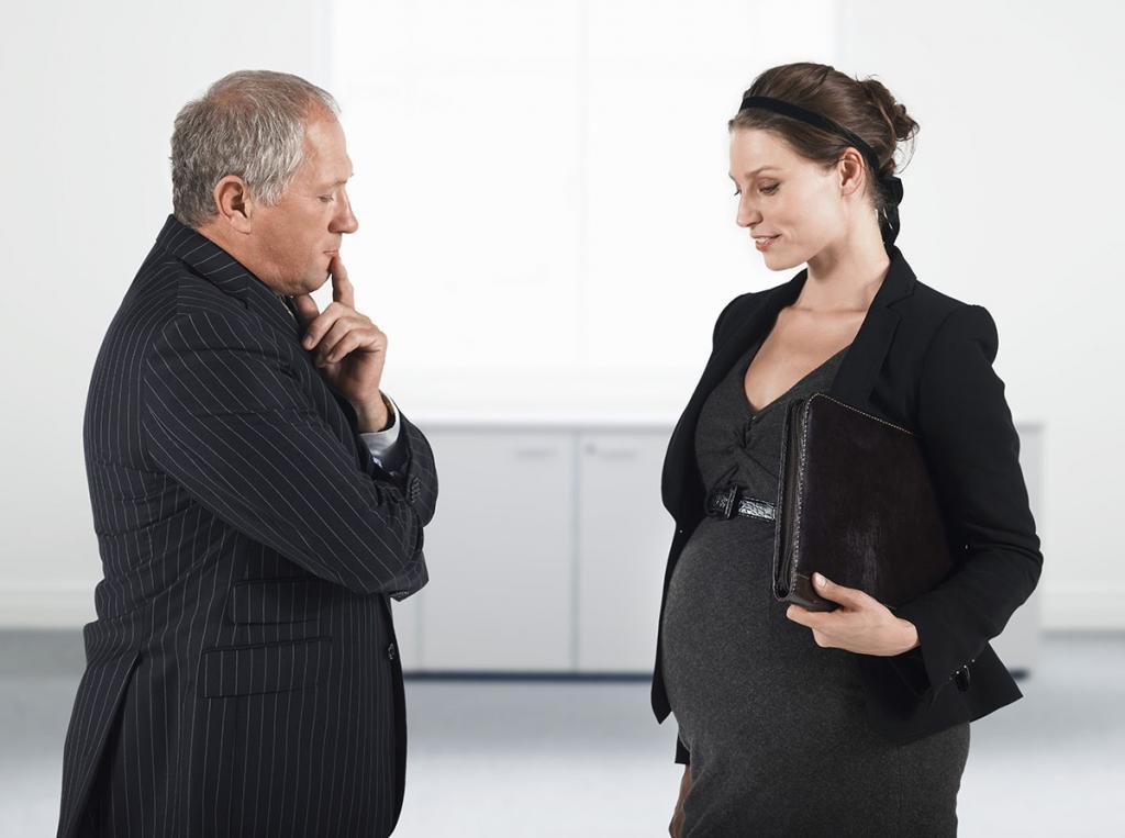беременная женщина обязана сообщить работодателю о беременности