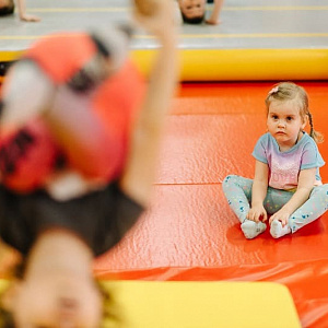 Развивающая гимнастика для детей от 4 до 10 лет в спортивно-развлекательном центре «Небо»Развивающая гимнастика для детей от 2 до 6 лет в спортивно-развлекательном центре НЕБО